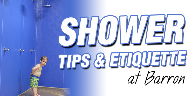 Shower Tips & Etiquette